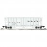 PS-2 4427 3-Bay Covered Hopper - Ready to Run - Master(R) -- Denver & Rio Grande Western 15006 (gray, black), N, Atlas Model Rai