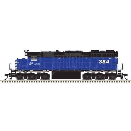 EMD SD35 Low Nose - LokSound and DCC - Master(R) Gold -- Great Lakes Central 386 (blu, N, Atlas Model Railroad Co. 40005778