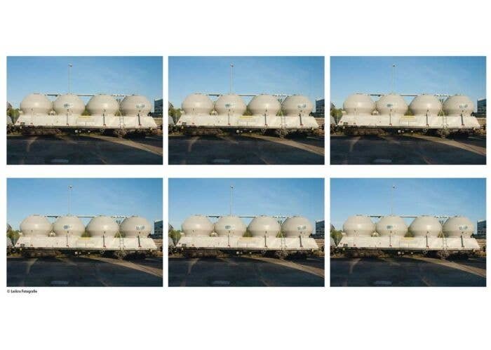 Type Uacs 408S Silo Car 6-Pack - Ready to Run - Minitrix -- CEMET (Era VI 2022, white), N, Trix 18291