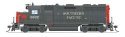 EMD GP35 Low Nose - Standard DC - Stealth -- Southern Pacific 6643 (gray, red, Roadnumbe, HO, Broadway Limited Imports 8946