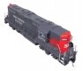 EMD GP9 Phase II - Standard DC -- Southern Pacific(TM) 3378, HO, WalthersProto 49734