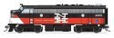 EMD F7A - Standard DC - Stealth -- Connecticut Department of Transportation CDOT 6691 (N, HO, Broadway Limited Imports 9693