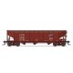 AAR 70-Ton 3-Bay Hopper w/Load 4-Pack - Ready to Run -- Chicago & North Western 67235, 67319, 67443, 67601 (Boxcar Red, black), 