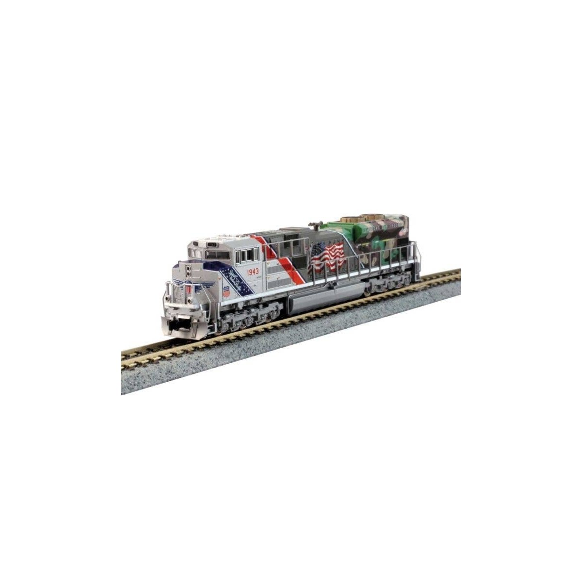 EMD SD70ACe with Nose Headlight - DCC -- Union Pacific 1943 `Spirit of the Union Pacific`, N, Kato USA Inc 1761943DCC