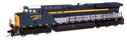 GE ES44AC Evolution Series GEVO - Standard DC -- CSX 1869 (Chesapeake & Ohio Heritage), HO, WalthersMainline 10226