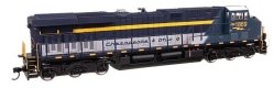 GE ES44AC Evolution Series GEVO - Standard DC -- CSX 1869 (Chesapeake & Ohio Heritage), HO, WalthersMainline 10226