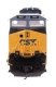 GE ES44AC Evolution Series GEVO - Standard DC -- CSX 1869 (Chesapeake & Ohio Heritage), HO, WalthersMainline 10226