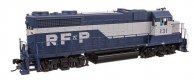 EMD GP35 Phase II - LokSound 5 Sound & DCC -- Richmond, Fredericksburg and Potomac 131, HO, WalthersProto 43305