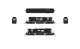 EMD SD40-2 Low Nose - Standard DC - Stealth -- Norfolk Southern 1628 (black, white, Horse, N, Broadway Limited Imports 9487