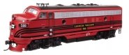 EMD F7 A-B Set - Standard DC -- Lehigh Valley 566/567, HO, WalthersMainline 11406
