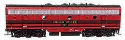EMD F7 A-B Set - Standard DC -- Lehigh Valley 566/567, HO, WalthersMainline 11406