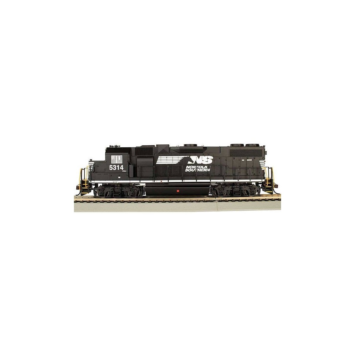 EMD GP38-2 - Standard DC -- Norfolk Southern 5314 (black, white, Horse Head Logo), HO, Bachmann Industries 61721