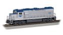 EMD GP38-2 - Standard DC -- Amtrak 726 (Phase V, silver, blue,, HO, Bachmann Industries 61723