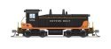 EMD SW7 - Sound and DCC - Paragon4(TM) -- Cotton Belt SSW 1054 (black, orange), N, Broadway Limited Imports 9348