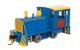 Plymouth ML-8 Industrial Switcher - Standard DC -- M. Lummus RR Construction Co., HO, WalthersMainline 10015