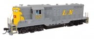 EMD GP9 Phase II with High Hood - Standard DC -- Louisville & Nashville 527, HO, WalthersMainline 10499