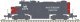 EMD GP20 - ESU LokSound and DCC - Master(TM) Gold -- Southern Pacific 4063 (gray, red, N, Atlas Model Railroad Co. 40004519
