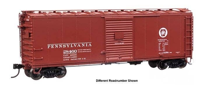 40′ X29B Boxcar - Ready to Run -- Pennsylvania Railroad 27832 (Circle Keystone), HO, WalthersProto 102302