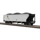 4-Bay Coal Hopper - 2-Rail - Ready to Run - Premier -- Alaska Railroad (silver, black, blue, yellow), O, Atlas O 3002282