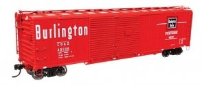 50′ AAR Double-Door Boxcar - Ready to Run -- Chicago, Burlington & Quincy 48596, HO, WalthersProto 101675