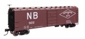 40′ Steel Boxcar with Murphy Ends - Ready to Run -- Northampton & Bath 922, HO, WalthersMainline 41064