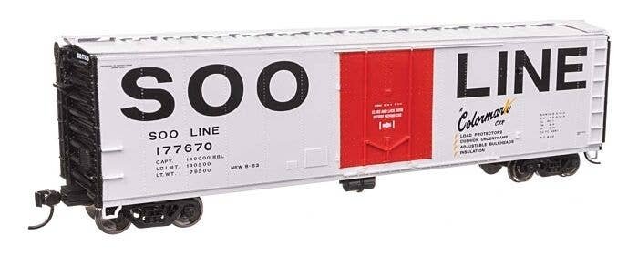 50′ PC&F Insulated Boxcar - Ready to Run -- Soo Line 177670, HO, WalthersMainline 2868
