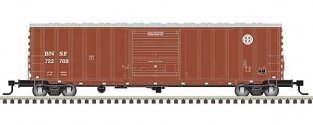 ACF 50′ Precision Design Rib-Side Boxcar - Ready to Run - Master(R) -- Burlington No, HO, Atlas Model Railroad Co. 20007063