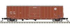 ACF 50′ Precision Design Rib-Side Boxcar - Ready to Run - Master(R) -- Burlington No, HO, Atlas Model Railroad Co. 20007063