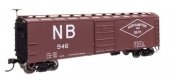 40′ Steel Boxcar with Murphy Ends - Ready to Run -- Northampton & Bath 946, HO, WalthersMainline 41065