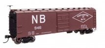 40′ Steel Boxcar with Murphy Ends - Ready to Run -- Northampton & Bath 946, HO, WalthersMainline 41065