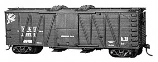 USRA 40′ Boxcar/Covered Hopper Cement Service Conversion - Kit -- Undecorated Single Car, HO, Tichy Train Group 4030
