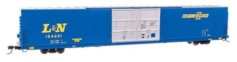 86′ Pullman-Standard Double-Door Hi-Cube Boxcar - Ready to Run -- Louisville & Nashville 104601, HO, WalthersProto 102119