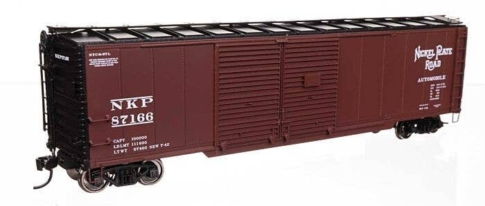 50′ AAR Double-Door Boxcar - Ready to Run -- Nickel Plate Road 87166, HO, WalthersProto 101677