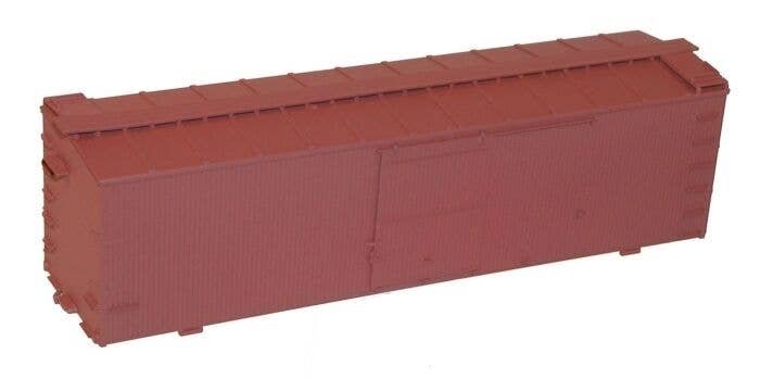 36′ Double-Sheathed Wood Boxcar w/Steel Roof, Wood Ends, Straight Underframe -- Undecorated, HO, Accurail Inc 1800