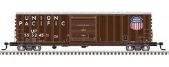 ACF 50′ Precision Design Rib-Side Boxcar - Ready to Run - Master(R) -- Union Pacific, HO, Atlas Model Railroad Co. 20007061