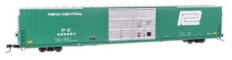 86′ Pullman-Standard Double-Door Hi-Cube Boxcar - Ready to Run -- Penn Central 295550, HO, WalthersProto 102126