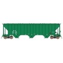 4785 PS2-CD Covered Hopper Late Version - Ready to Run -- Burlington Northern (Repaint, Cascade Green, white, Reporting Marks On