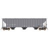 4785 PS2-CD Covered Hopper Late Version - Ready to Run -- Illinois Central (gray, white, Reporting Marks Only, HO, Intermountain