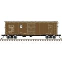 1932 ARA 40′ Steel Boxcar - Ready to Run - Master(R) -- Nacionales de Mexico 60854 (B, N, Atlas Model Railroad Co. 50007097