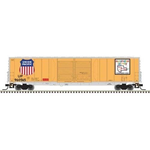ACF 60′ Double-Door Auto Parts Boxcar - Ready to Run - Master(R) -- Union Pacific 960, N, Atlas Model Railroad Co. 50007180