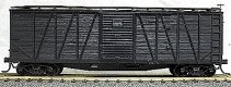 40′ Single-Sheathed Wood Boxcar w/Steel Doors & Ends - Kit -- Undecorated, HO, Accurail Inc 4500