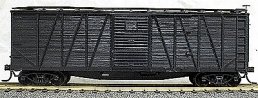 40′ Single-Sheathed Wood Boxcar w/Steel Doors & Ends - Kit -- Undecorated, HO, Accurail Inc 4500
