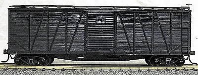 40′ Single-Sheathed Wood Boxcar w/Steel Doors & Ends - Kit -- Undecorated, HO, Accurail Inc 4500