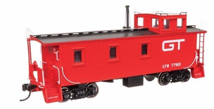 30′ GTW Style Wood Caboose with Offset Coupola - Ready To Run -- Grand Trunk Western (Modern) 779, HO, WalthersProto 103264
