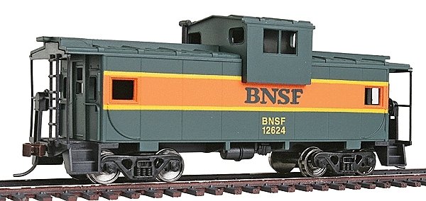 Wide-Vision Caboose - Ready to Run -- Burlington Northern & Santa Fe, HO, WalthersTrainline 1520