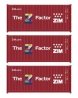20′ Fully Corrugated Container - 3-Pack -- ZIM (The Z Factor), HO, Walthers SceneMaster 18057