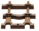 Sleeper end piece, HOe, Roco 32211