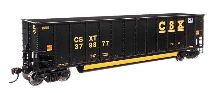 50′ Bethgon Coalporter Gondola - Ready to Run -- CSX 379877, HO, WalthersMainline 57203