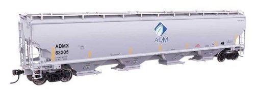 67′ Trinity 6351 4-Bay Covered Hopper - Ready to Run -- Archer-Daniels-Midland 63205, HO, WalthersProto 110304