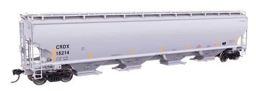 67′ Trinity 6351 4-Bay Covered Hopper - Ready to Run -- Chicago Freight Car Leasing Co. CRDX 1521, HO, WalthersProto 110318